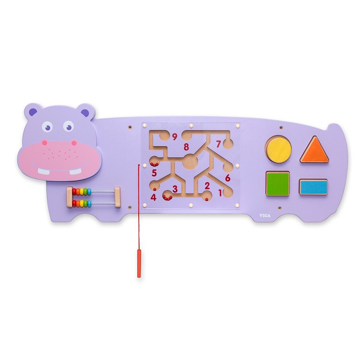 Wall toy hippo